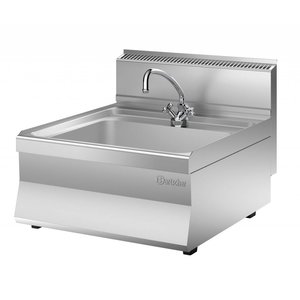 Bartscher Sink 600x650x(h)295 mm with Battery Bartscher Sink 600x650x(h)295 mm with Battery