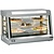 Bartscher Countertop Heating Display 152 L, 3-Level, 1,84 kW, from 30 to 90 °C, with Slanted Glass, Grey