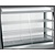 Bartscher Nablatowa witryna grzewcza 373 L, 3-poziomowa, 2,20 kW, od 30 do 90 °C, z szybą skośną, szara