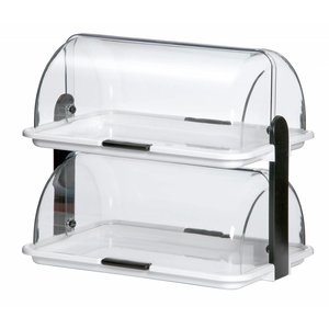 Bartscher Double Rectangular Buffet Display 315 x 470 mm Bartscher Double Rectangular Buffet Display 315 x 470 mm
