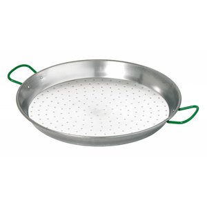 Bartscher Polished Steel Paella Pan Ø460 mm Bartscher Polished Steel Paella Pan Ø460 mm