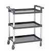 Bartscher Aluminium 3 Tier Service Trolley 940 x 415 x 830 mm