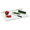 Bartscher Plastic Cutting Board 580 x 580 mm White with Cutout