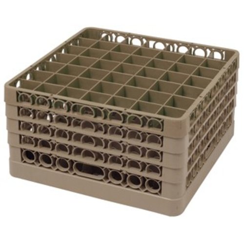 Bartscher Kosz do zmywarki na szkło 49 przegród / 500 x 500 x 266 mm, brązowy Bartscher Kosz do zmywarki na szkło 49 przegród / 500 x 500 x 266 mm, brązowy