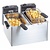 Bartscher 2-Tank Countertop Electric Fryer 4 L, 4,4 kW