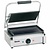 Bartscher Single Cast Iron Contact Grill, Top Plate Grooved, Bottom Smooth, 335 x 230 mm, 2,2 kW