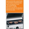 Bartscher Single Cast Iron Contact Grill, Top Plate Grooved, Bottom Smooth, 335 x 230 mm, 2,2 kW