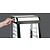 Bartscher Countertop Heating Display 52 L, 3-Level, 1,20 kW, from 30 to 110 °C, with Slanted Glass, Black