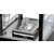 Bartscher Countertop Heating Display 52 L, 3-Level, 1,20 kW, from 30 to 110 °C, with Slanted Glass, Black