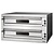 Bartscher Double Deck Electric Pizza Oven 24 kW, 18 x Ø 33 cm