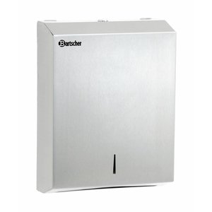 Bartscher Paper towel dispenser, SS brushed Bartscher Paper towel dispenser, SS brushed
