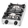 Bartscher Countertop Gas Cooker with 2 Burners Alongside, 11 kW Bartscher Countertop Gas Cooker with 2 Burners Alongside, 11 kW
