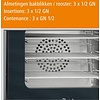 Bartscher  Piec konwekcyjny AT110 - 460x570x460(h)mm - w zestawie 3 x GN 1/2 ruszty