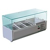 Saro Top unit for storing ingredients 3x 1/3 GN, 150W, from 2 to 8°C with Static Cooling Saro Top unit for storing ingredients 3x 1/3 GN, 150W, from 2 to 8°C with Static Cooling