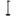Saro Barrier Post (h)915 mm, Black with Black Rope 1800 mm, 8,45 kg