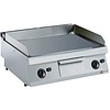 Diamond Countertop Gas Griddle 730 x 540 mm, Smooth, Chromed, 2 Heating Zones, 12040 kcal/h