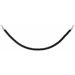TOM-GAST Rope for Barrier Post 1500 mm, Braided, Black TOM-GAST Rope for Barrier Post 1500 mm, Braided, Black