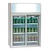 Diamond Refrigerated Display Rectangular, 100 L, from 2°C to 10°C, Countertop, Black
