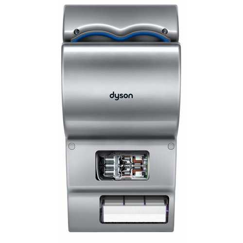 Dyson Automatyczna Suszarka do rąk kieszeniowa na podczerwień 1,6 kW, srebrna z filterm HEPA Dyson Automatyczna Suszarka do rąk kieszeniowa na podczerwień 1,6 kW, srebrna z filterm HEPA