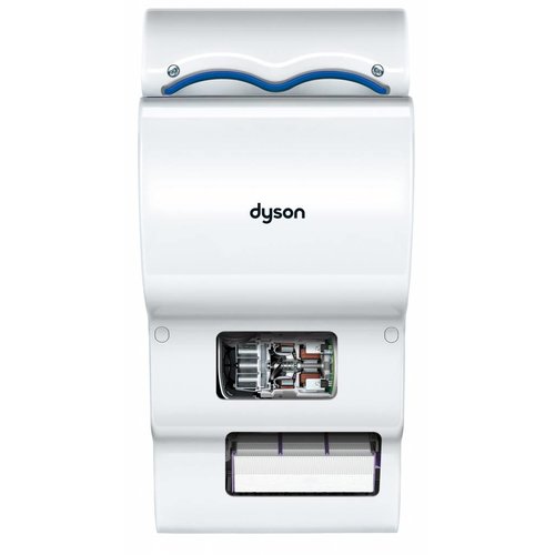 Dyson  Automatyczna Suszarka Dyson  do rąk kieszeniowa na podczerwień 1,6 kW, biała z filterm HEPA Dyson  Automatyczna Suszarka Dyson  do rąk kieszeniowa na podczerwień 1,6 kW, biała z filterm HEPA