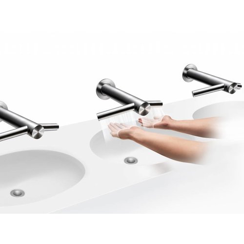 Dyson Automatyczna Suszarka zintegrowana do rąk na podczerwień 1,6 kW, srebrna z filterm HEPA Dyson Automatyczna Suszarka zintegrowana do rąk na podczerwień 1,6 kW, srebrna z filterm HEPA