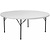 Hendi Round catering table, size 1800x740 mm