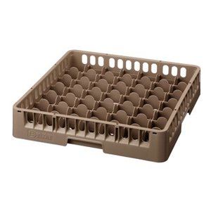 Bartscher Kosz do zmywarki na szkło 49 przegród / 500 x 500 x 100 mm, brązowy Bartscher Kosz do zmywarki na szkło 49 przegród / 500 x 500 x 100 mm, brązowy