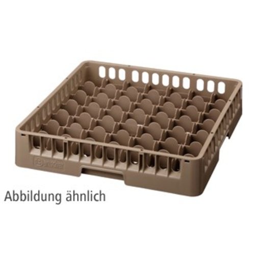 Bartscher Kosz do zmywarki na szkło 49 przegród / 500 x 500 x 142 mm, brązowy Bartscher Kosz do zmywarki na szkło 49 przegród / 500 x 500 x 142 mm, brązowy