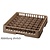 Bartscher Kosz do zmywarki na szkło 49 przegród / 500 x 500 x 142 mm, brązowy