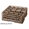 Bartscher Kosz do zmywarki na szkło 16 przegród / 500 x 500 x 266 mm, brązowy