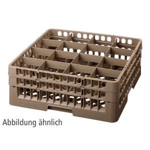 Bartscher Kosz do zmywarki na szkło 16 przegród / 500 x 500 x 266 mm, brązowy Bartscher Kosz do zmywarki na szkło 16 przegród / 500 x 500 x 266 mm, brązowy