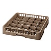 Bartscher Brown Dishwasher Glasses Basket 25 compartments / 500 x 500 x 100 mm