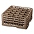Bartscher Kosz do zmywarki na szkło 25 przegród / 500 x 500 x 266 mm, brązowy