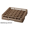 Bartscher Kosz do zmywarki na szkło 36 przegród / 500 x 500 x 225 mm, brązowy