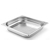 Hendi Stainless Steel Gastronorm Container 2/3 65 mm, Perforated