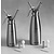 Hendi Stainless Steel Whipped Cream Dispenser 0,5 L, (with 3 Different Nozzles)