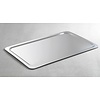 Hendi Stainless Steel Rectangular Serving Tray GN 1/1 with Rim