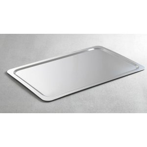 Hendi Stainless Steel Rectangular Serving Tray GN 1/1 with Rim Hendi Stainless Steel Rectangular Serving Tray GN 1/1 with Rim