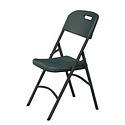 Hendi Black Catering Folding Chair for Outdoor Use, Load 80 kg