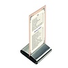 Hendi Menu card table stand - 6 pcs