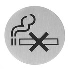Hendi Tabliczka informacyjna samoprzylepna | zakaz palenia | śr.75mm