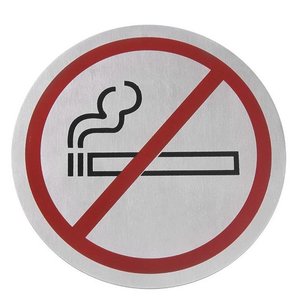 Hendi Tabliczka na drzwi, samoprzylepna duża - zakaz palenia Hendi Tabliczka na drzwi, samoprzylepna duża - zakaz palenia