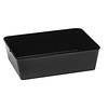 Hendi Pojemnik na mięso z melaminy czarny, 280x210x60 mm