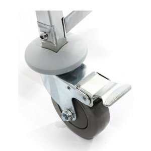 XXLselect Stainless Steel 5 Tier Service Trolley 1560 x 910 x 590 mm XXLselect Stainless Steel 5 Tier Service Trolley 1560 x 910 x 590 mm