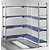 XXLselect Aluminium storage rack