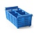 Hendi Blue Dishwasher Basket for Cutlery 8 compartments / 425 x 205 x 150 mm