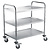 TOM-GAST Stainless Steel 3 Tier Service Trolley 950 x 900 x 600 mm