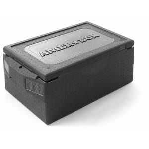 AmerBox Pojemnik termoizolacyjny GN 1/1, 39 L, ładowany od góry, czarny