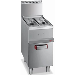 Diamond 2-Tank Gas Fryer 2 x 7 L, 10750 Kcal/h