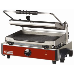 Diamond Grill kontaktowy pojedyńczy żeliwny, płyta ryflowana, 365 x 255 mm, 3 kW Diamond Grill kontaktowy pojedyńczy żeliwny, płyta ryflowana, 365 x 255 mm, 3 kW